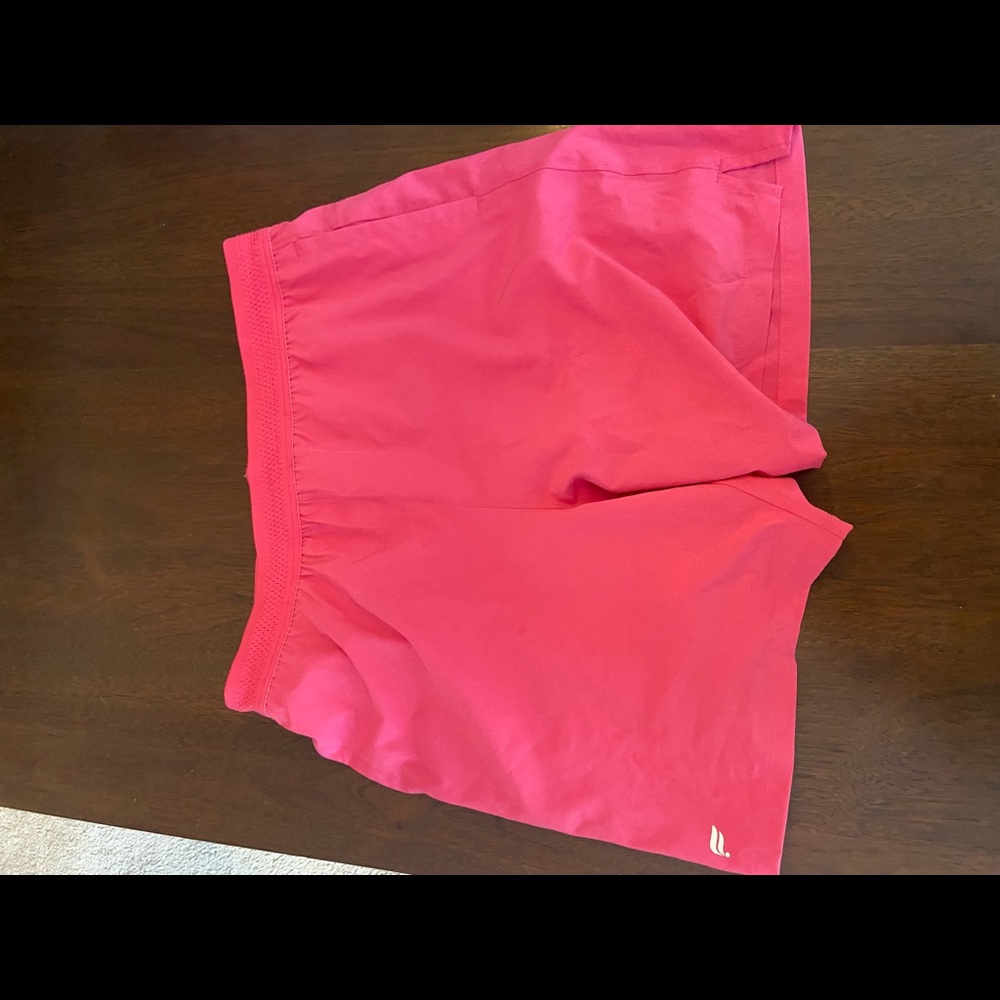 Hot pink athletic shorts. Never worn